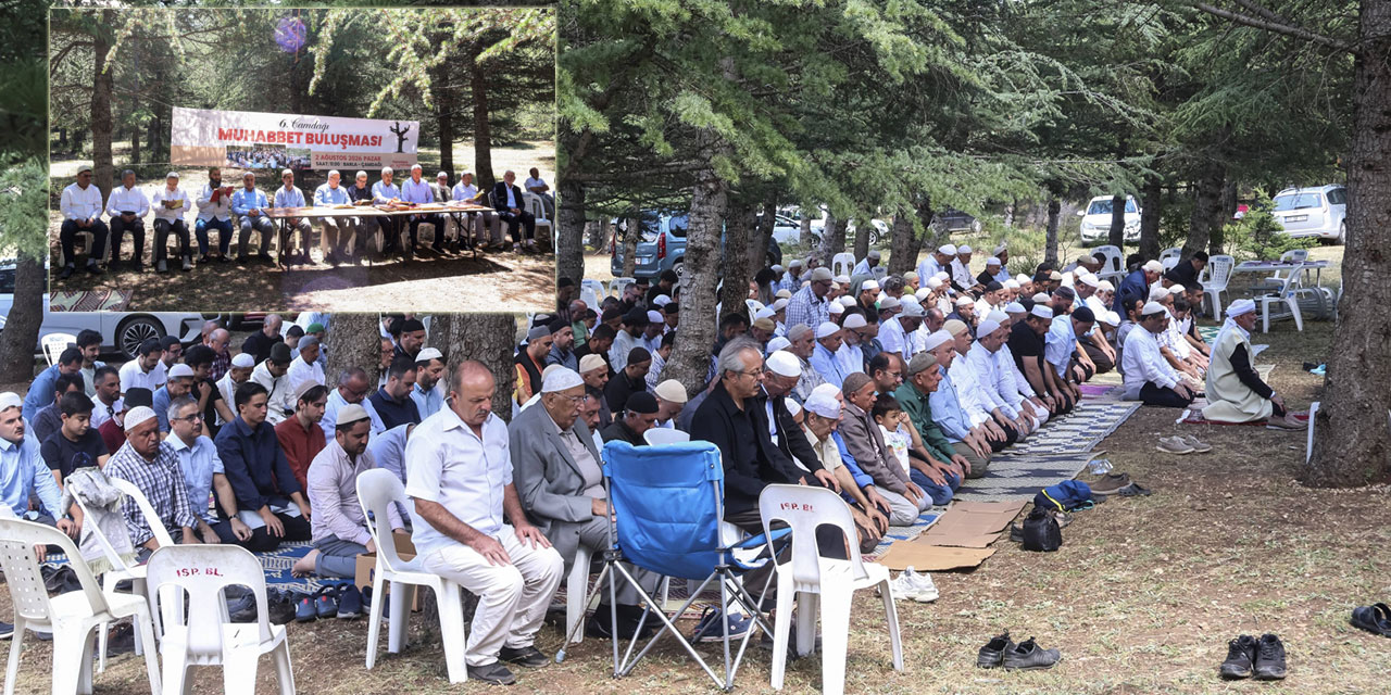 Nur talebeleri, Çam Dağı'nda 'Muhabbet' için buluştu