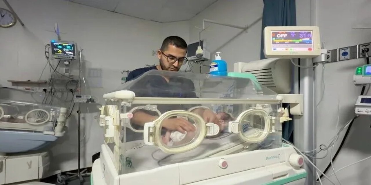Gazze'de jeneratör yakıtı tükenen hastanede hastalar ve bebeklerin hayatı tehlikede
