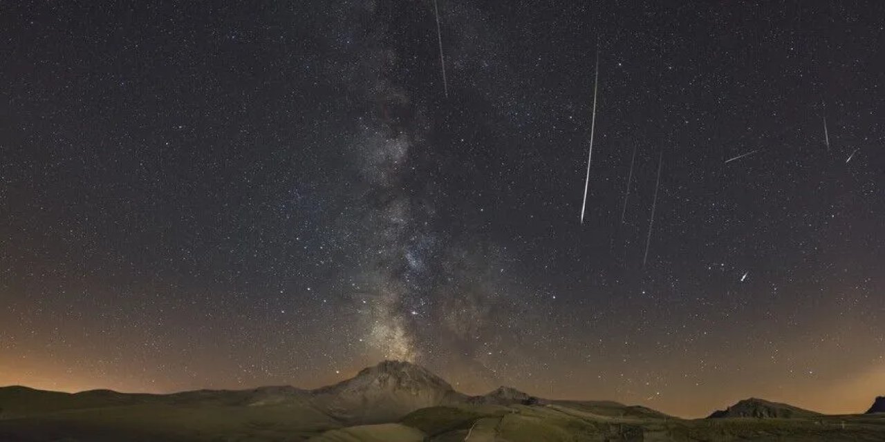 Erciyes'te 'Perseid meteor yağmuru' izlenecek