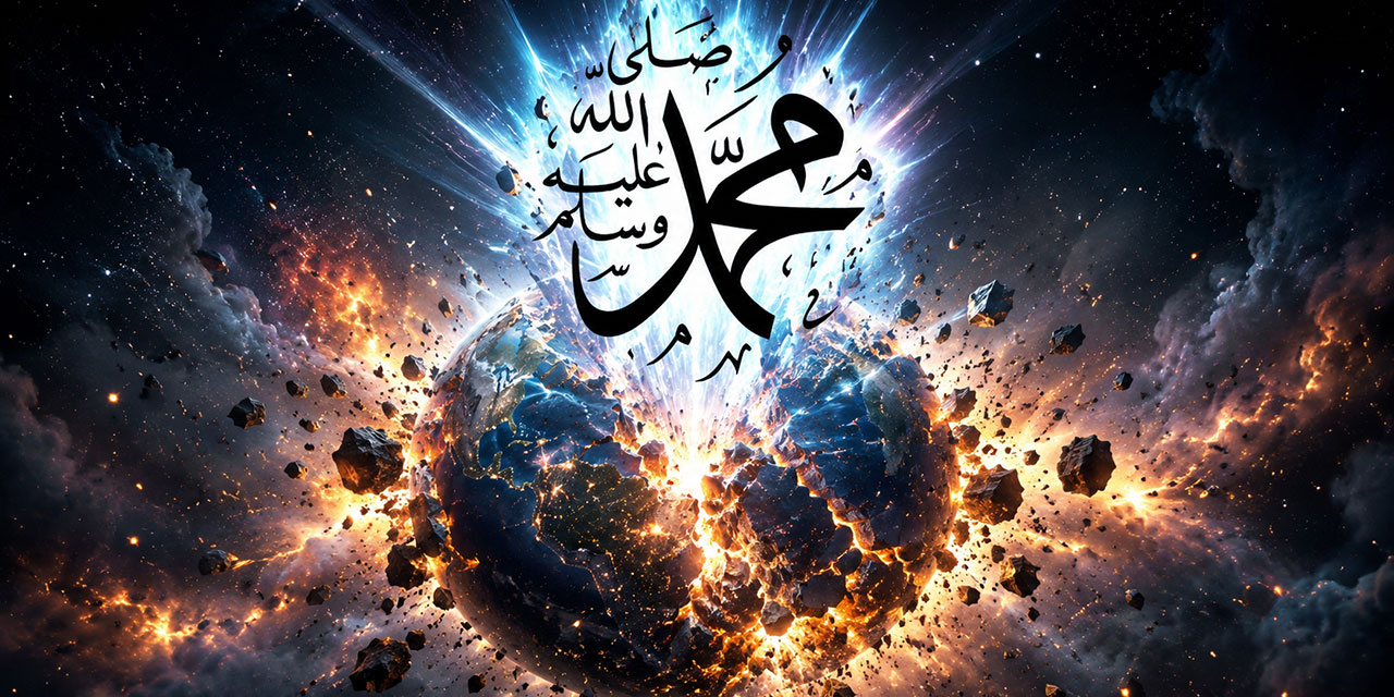 Kâinattan risalet-i Muhammediyenin (a.s.m.) nuru çıksa, kâinat vefat edecek