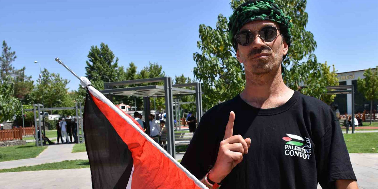 Filistin Konvoyu'na katılan Fransız aktivist Müslüman oldu
