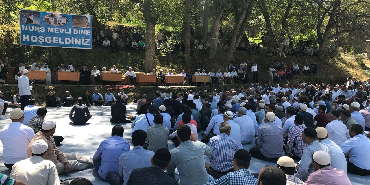 Nurs Köyü'nde Bediüzzaman Mevlidi düzenleniyor