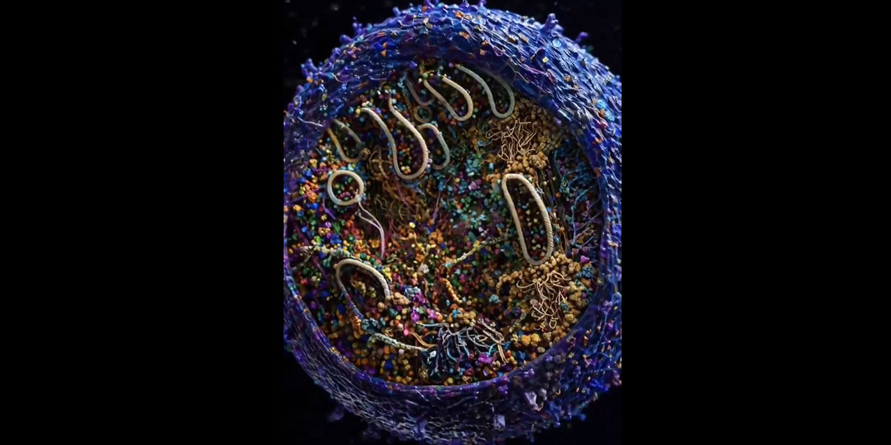 Subhanallah! En ayrıntılı insan hücresi görüntüsü