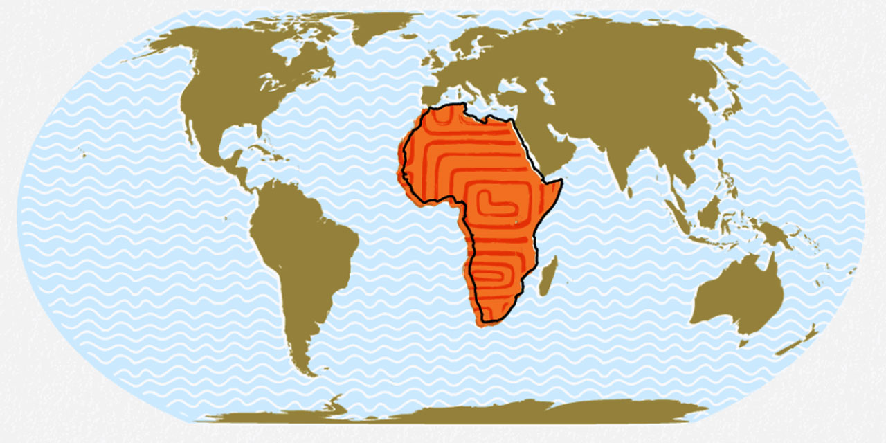 Haritalarda 'Afrika' devrimi:Gerçek boyutlarında yansıtılacak