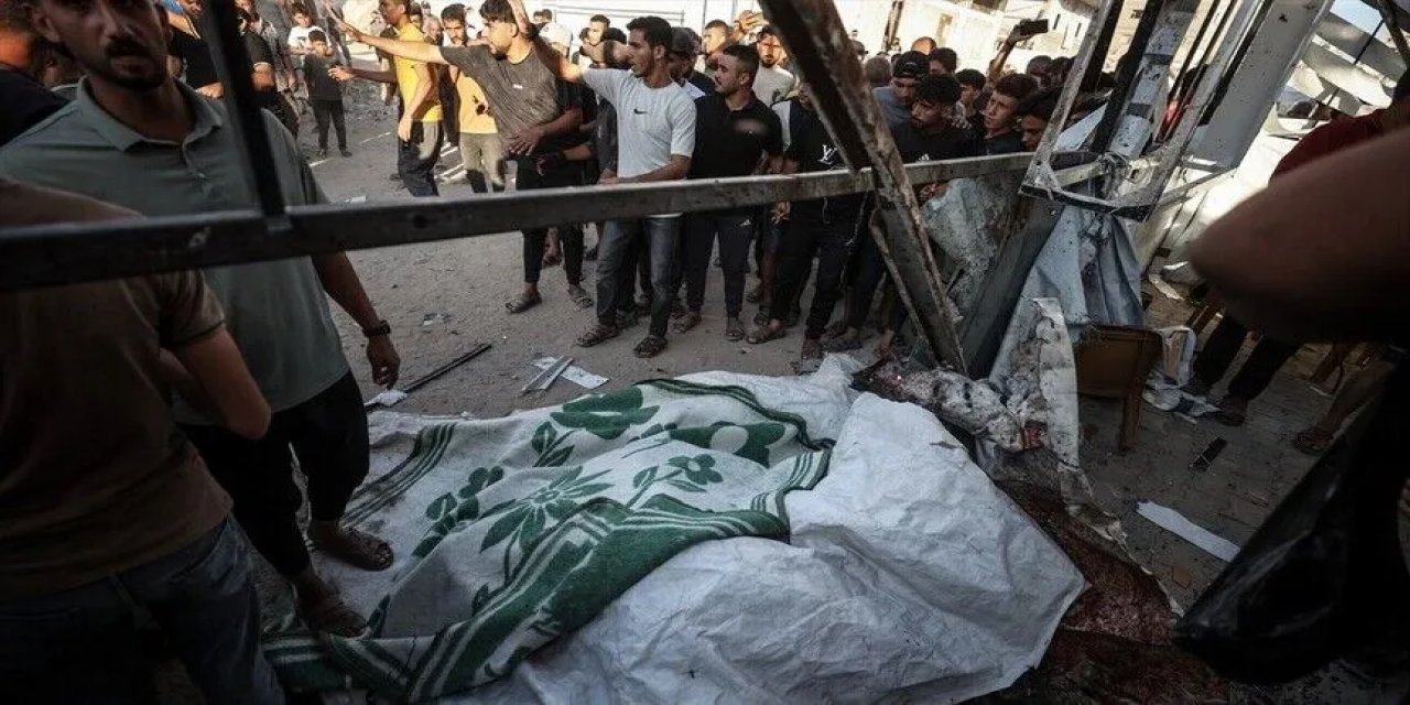 BM'de Filistin görüşülürken israil Gazze'de katliam yaptı