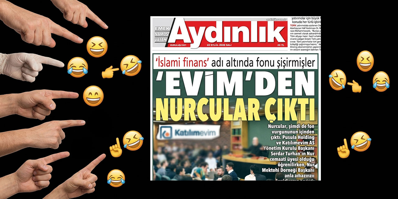 Nurcular manşeti atan Aydınlık dalga konusu oldu