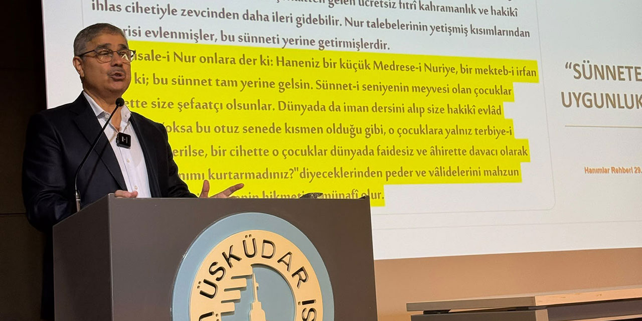 Prof. İshak Özgel: Bir evde gerçek huzuru bulmak isteyen Rûm Suresi 21. ayete baksın