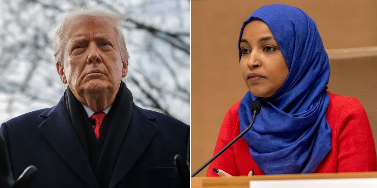 Trump, Müslüman Kongre üyesi Omar'a 'siyasi zulüm' uyguluyor