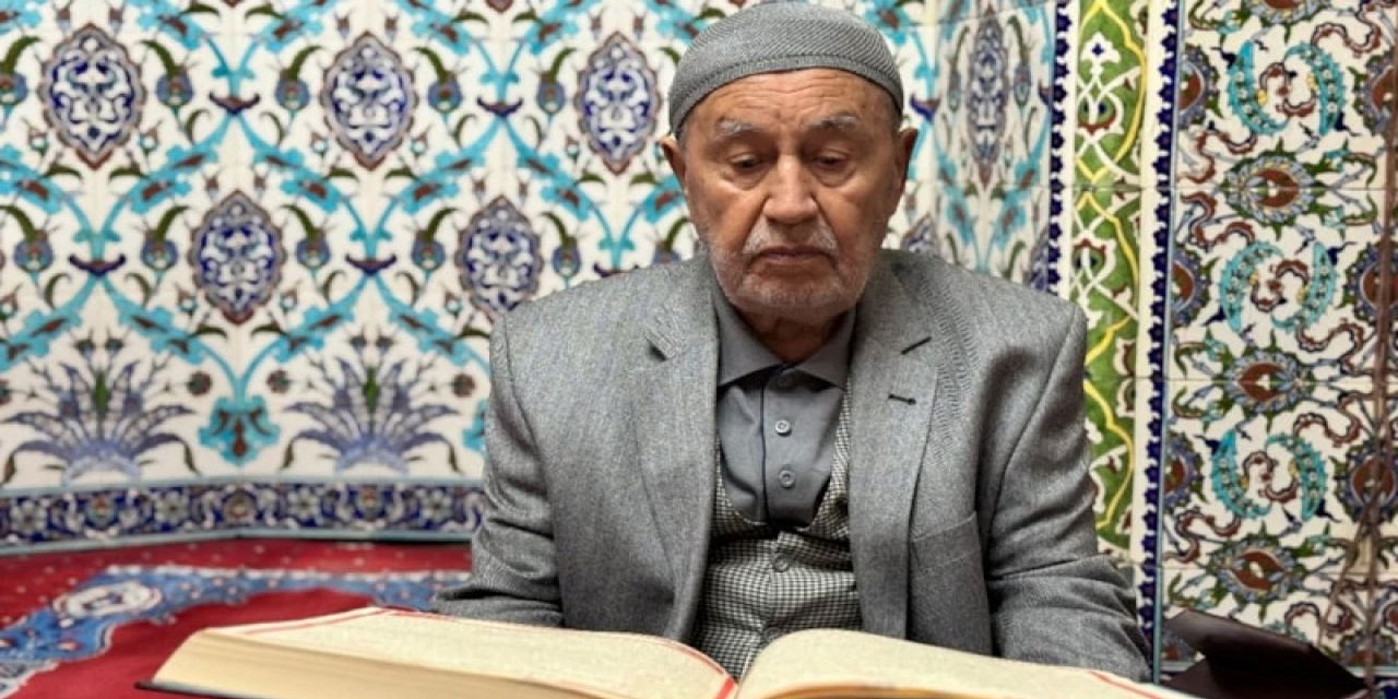 Maşallah! Halil dede 87 yaşında Kur'an'ı ezberledi hafız oldu