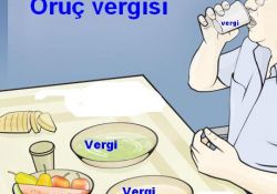 Oruç tut, vergi ver!