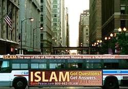 Amerika'da otobüs ilanıyla Müslüman oldu