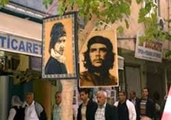 Batman ağaçlarında Bediüzzaman posteri