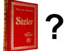 Risale-i Nur'un şiiri olur mu olmaz mı?