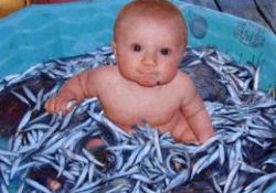 Zeki bebek için balık