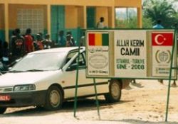 Afrika'nın camileri Türkiye'den