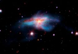 Güneşten milyonlarca büyük galaksiler çarpıştı