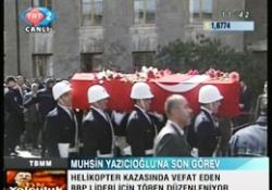 Yazıcıoğlu, ebediyete uğurlandı