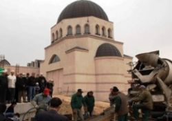 Kiev'in ilk minaresinin temeli atıldı