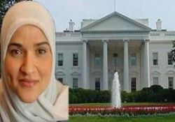 Beyaz Sarayda kamusal alan yok başörtüsü var