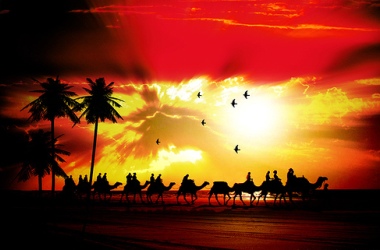 Resulullah bir grup yolcuya rastladı...