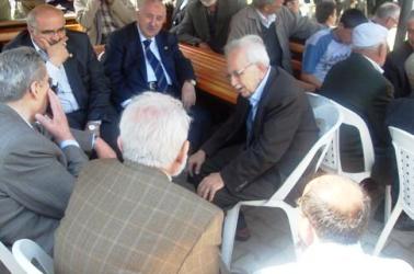 Ağabeylerden taziye ziyareti