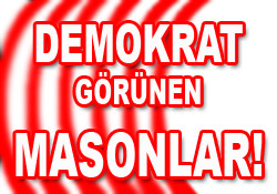 Demokrat görünen masonlar