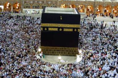 Kabe'de yağmur sevinci