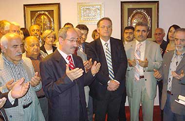 Alman Hastanesinde mescit açılışı