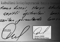 'İmza sahte' diyen medya çark etti