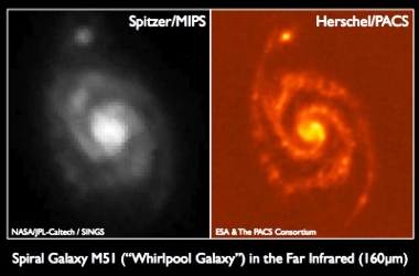 Herschel'in ilk uzay fotoğrafı