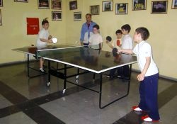 Hem Kur’an hem masa tenisi