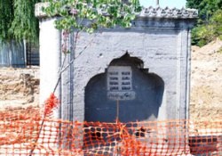 Tarihi namazgah ortaya çıktı