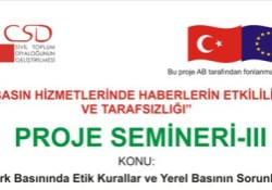 Türk Basınında Etik Kurallar ve Yerel Basının Sorunları