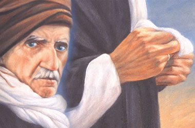 Çocuklar bayramlaşmak için Said Nursi'ye koştular