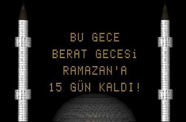 Berat geceniz mübarek olsun