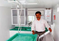 Cenaze, 'seyyar morg'da korunacak