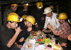 Maden ocağında ilk sahur