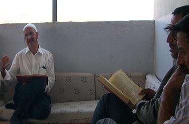 Muş dersanesinde ilk teravih