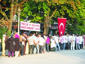 İftar vaktinde para geçmiyor