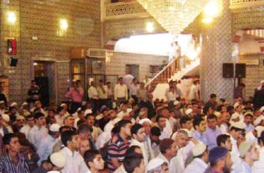 Dergah Camii doldu taştı