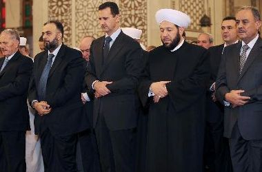 Suriye camisinde Türkiye duası