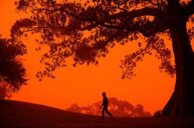 Çöl rüzgarı Sidney'i kuşattı-FOTO