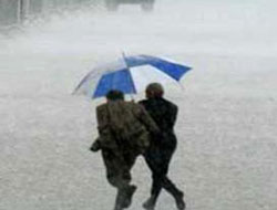 İstanbul'da yağışlı hava alarmı