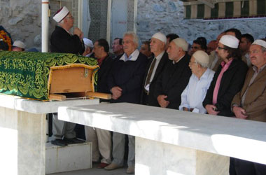 M.Taktak'ın cenazesinden kareler