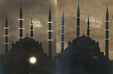 İşte tek parti devri mahyaları-FOTO