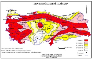 Deprem haritası güncelleniyor