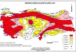 Deprem haritası güncelleniyor