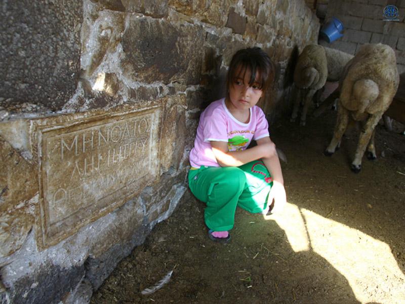 Ahırda Tarihi Kitabe