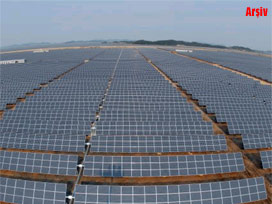 Buğday yerine güneş enerjisi panelleri