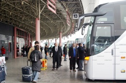 Otogarda bayram hareketliliği başladı